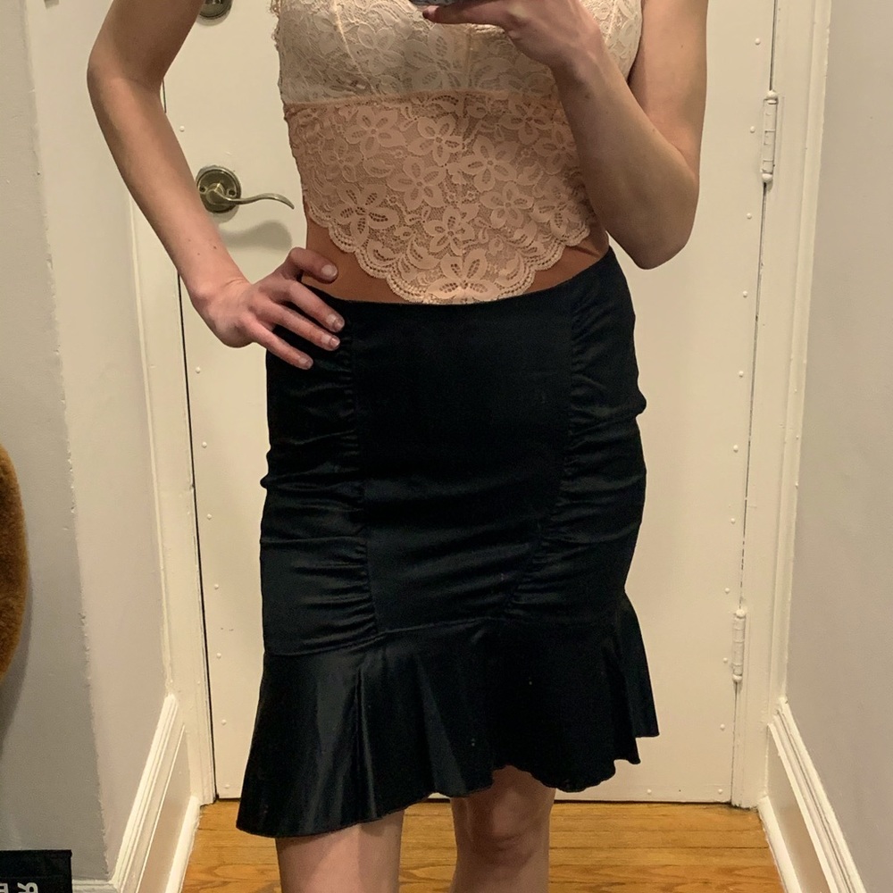 Marciano Above Knee Mermaid Skirt